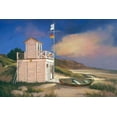 thumbnail image 2 of Reynolds, Graham 18x13 Black Ornate Wood Framed with Double Matting Museum Art Print Titled - Way Station I, 2 of 4