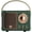 Green, variant on Bluetooth Speaker, Vintage Decor,Small Wireless Bluetooth Speaker,Cute Old Fashion Style for Kitchen Desk Bedroom Office Outdoor,Birthday Gifts for Women Men Teens