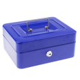 thumbnail image 1 of Caja de almacenamiento creativa Caja de espacio de ahorro de apariencia de bloque de construcción Azul Macarena Estuche para contenedores de piezas pequeñas, 1 of 8