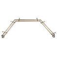 thumbnail image 4 of Jinx 13/16" Double Bay Window curtain rod Adjustable 20"-36", 38"-72" - Antique Brass,(ABay-42-4D), 4 of 4