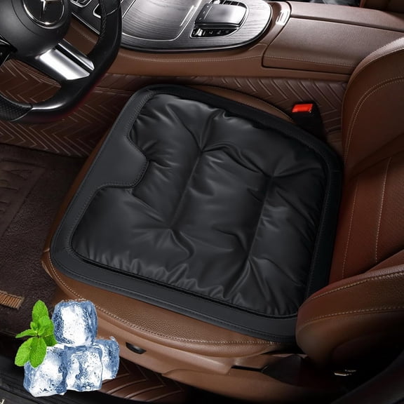 Orthopedic Memory Foam Custom Pain Relief Seat Cushion with Non-Slip Base, Portable Car Office Chair Pad for Sciatica Tailbone Pain Relief, Machine Washable Cover Universal Fit