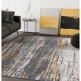 thumbnail image 2 of Contemporary Indoor Abstract Laguna Rug Yellow 4' x 6' Latex Free 4' x 6' Bedroom Rectangle, 2 of 5