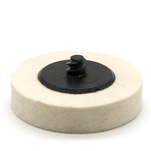 Roloc Style 2 Compressed Wool Fabric DiscRoll Lock Polishing Buffing