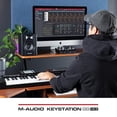 thumbnail image 4 of M-Audio Keystation 88 MK3 - Controlador MIDI USB con teclado de 88 teclas semipesadas para manejar s, 4 of 14