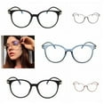 thumbnail image 6 of Vintage Oval Clear Glasses Non-Prescription Eyeglasses Frames for Women, 6 of 6