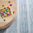 thumbnail image 6 of Dash & Albert Malta Machine Washable Rug, 4' x 6', Blue, 6 of 7