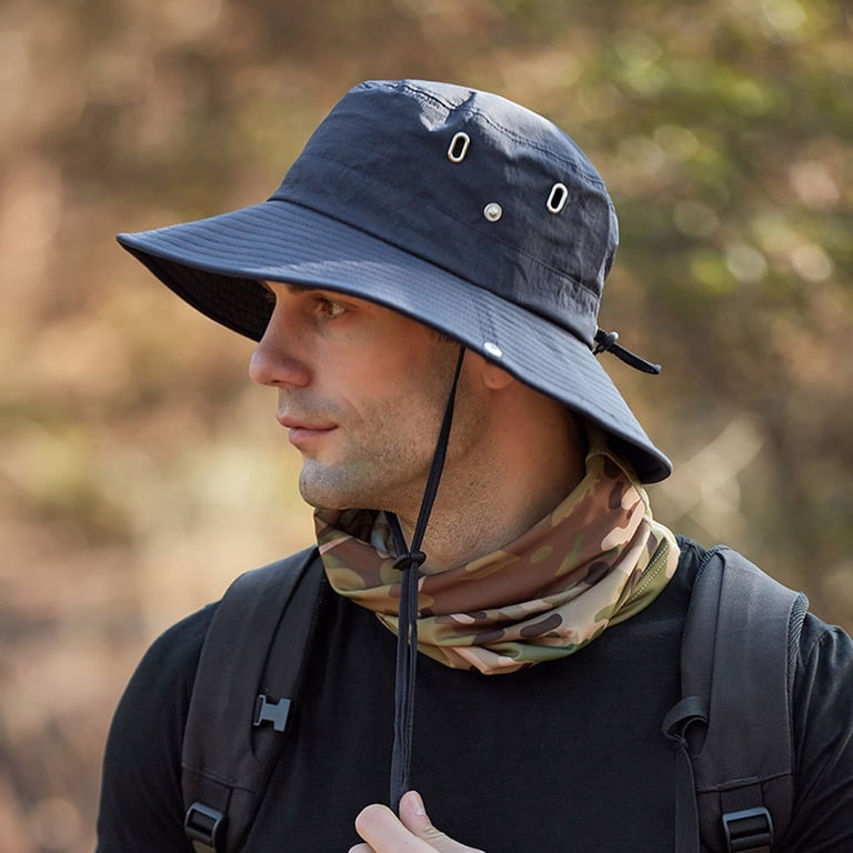 Polyester Bucket Hat Packable Sun Protection Unisex Summer b0febfc6-a92e-4fd1-b284-  main image 4