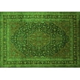 thumbnail image 1 of Ahgly Company Indoor Rectangle Medallion Green Traditional Area Rugs, 5' x 7', 1 of 1