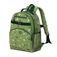 thumbnail image 2 of Fresh Avocado Print Backpack for Teens - Waterproof Ergonomic Daypack with Spacious Compartment & Secure Chest Buckle, 2 of 5