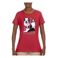 thumbnail image 2 of If It's Not an Australian Shepherd It's Just a Dog Gift | Womens Dog Lover Graphic T-Shirt, Red, Large, 2 of 3