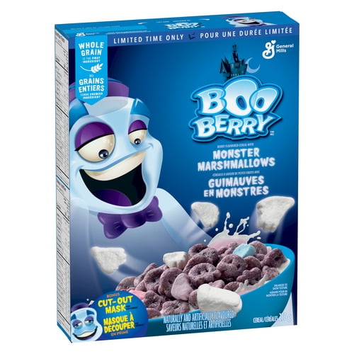 General Mills Boo Berry Flavoured Cereal with Monster Marshmallows, 270 Grams