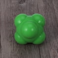 thumbnail image 3 of GOOHOCHY 1 Pcs Balle de Réaction en Silicone Verte pour Amélioration des Réflexes Balles de Réaction Sport pour Joueurs de Crosse, 3 of 8