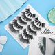 thumbnail image 4 of 10 Pairs False Eyelashes 6D Synthetic False Eyelashes Soft False Eyelashes Long Thick Makeup Eyelashes For Women ANGGREK Otros, 4 of 8