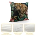 thumbnail image 4 of PRATYUS   Animal Print Leopard Pillow Cover Tropical Safari Decorative Pillow Covers Cushion Cover Home Decor Pillowcase for White, 4 of 5