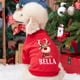 thumbnail image 2 of Ropa navideña personalizada para perro, sudaderas con capucha cálidas de invierno con nombre de ciervo, Bulldog francés para cachorro, ropa de perro mediano, regalo, 2 of 4