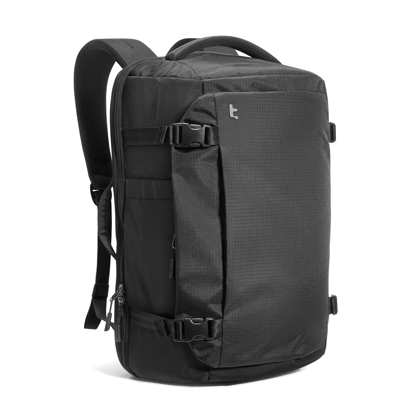 Duchamp Mens Nylon Backpack, Carry-On Travel Bag, Suitcase with