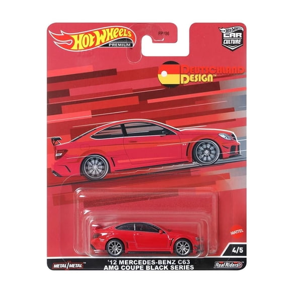 Vehículo de Juguete Hot Wheels Collector Mercedez Benz C63 Couple Black Series