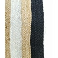 thumbnail image 3 of 2x16 Ft Black White & Natural Jute Area Rug, Hand-Woven, Reversible, Farmhouse Boho Style, Durable & Pet-Friendly Rug for Living Room, Dining Room, and Bedroom, 3 of 5