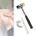 thumbnail image 5 of 30MM Rubber Hammer Small Plastic Mallet: Jewelry hammer Small rubber mallet Plastic hammers Soft hammers for use with jewelry, handicrafts, furniture assembly, etc., 5 of 7