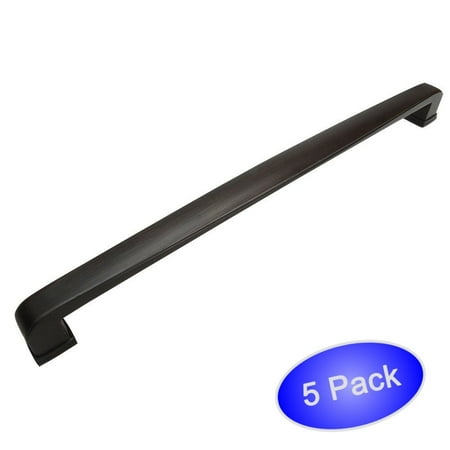 - Cosmas 4392-12ORB Oil Rubbed Bronze Modern Oversized Cabinet Hardware / Appliance Handle Pull - 12