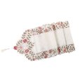 thumbnail image 1 of Unique Bargains Vintage Flower Embroidery Tassel Table Runner Tea Rose, 1 of 7