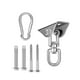 thumbnail image 1 of Kits para colgar hamacas, colgadores oscilantes, soportes de techo con ganchos de bloqueo, gancho de techo oscilante, broche para silla de gimnasio, Argén, 1 of 8