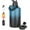 Black, variant on Gallon Water Bottle with Straw&Spout Lid, 304 Stainless Steel Water Jug with Handle and Wide Mouth, One Gallon Vacuum Double Walled Jug for Sports, Outdoors, Leak-Proof. Black 128oz-wpp