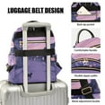 thumbnail image 3 of FORMRS Mini Backpack Purse for Women Travel Daypack Casual Shoulder Bag, Black Cat Walking, 3 of 7