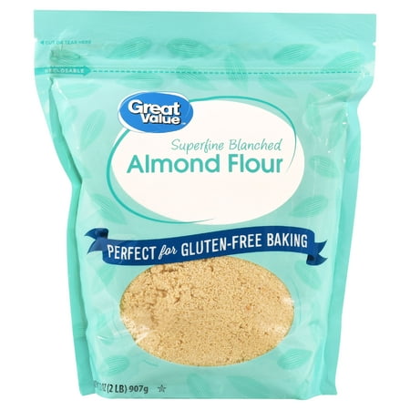 Great Value Superfine Blanched Almond Flour, 2 Lb (Best Almond Flour For Baking)