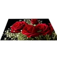 thumbnail image 2 of Water-absorbent Floor Mats Non-slip Valentine's Day Entrance Door Mats Dirt-resistant Welcome Rug for Home Bathroom Kitchen 20x32 Inches, 2 of 3