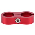 thumbnail image 1 of 10AN Hose Separator Clamp Aluminum Alloy Fitting Adapter for Fuel/Oil/Brake/Gas Line Auto AccessoryRed, 1 of 4