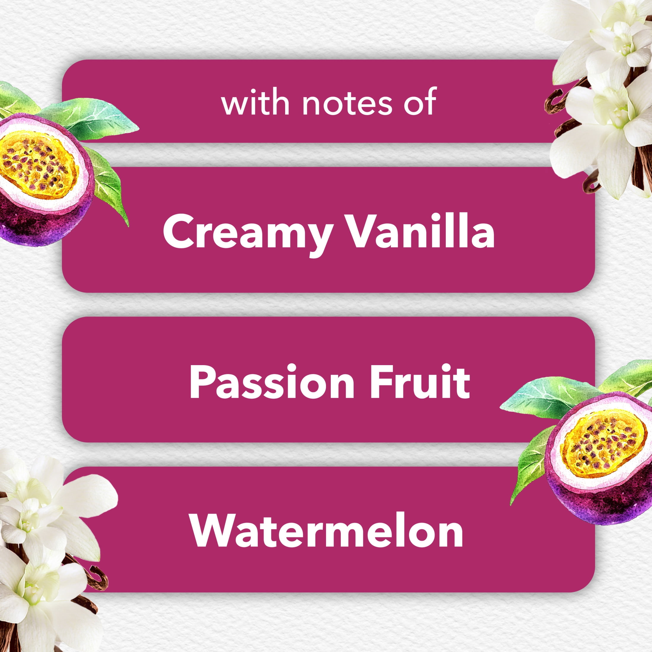 (5 pack) Glade PlugIns Scented Oil 5 Refills, Air Freshener, Vanilla Passion Fruit, Essential Oil Infused Wall Plug In, 3.35 FL oz, Pack of 5