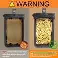 thumbnail image 2 of 100 Pcs Disposable Paper Liner Scheam 5.5 inch Non-stick Air Fryer Sheets Square for Microwave Oven Baking Roasting, 2 of 7