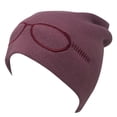 thumbnail image 6 of Casaba Warm Winter Beanies Glasses Embroidery Toboggans Caps Hats for Men Women, 6 of 28