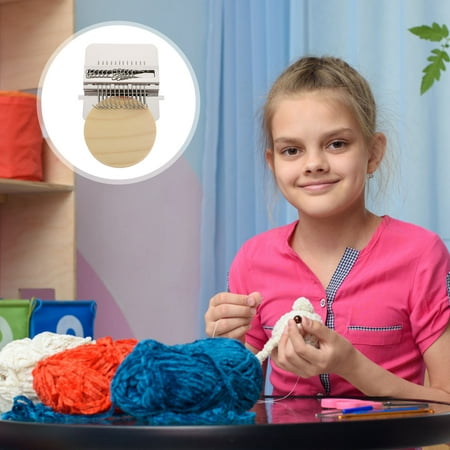 YSNOOWE Weaving Natural Wood Color Weaving Tool 1 Set