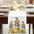 thumbnail image 3 of Table Runners 72 Inches Long Dress Scarves, Sunflower Gnomes Farmhouse Kitchen/Dining Table Runner, Coffee Tablerunners, Spring Eucalyptus Floral Watercolor 13x72 Inch, 3 of 9