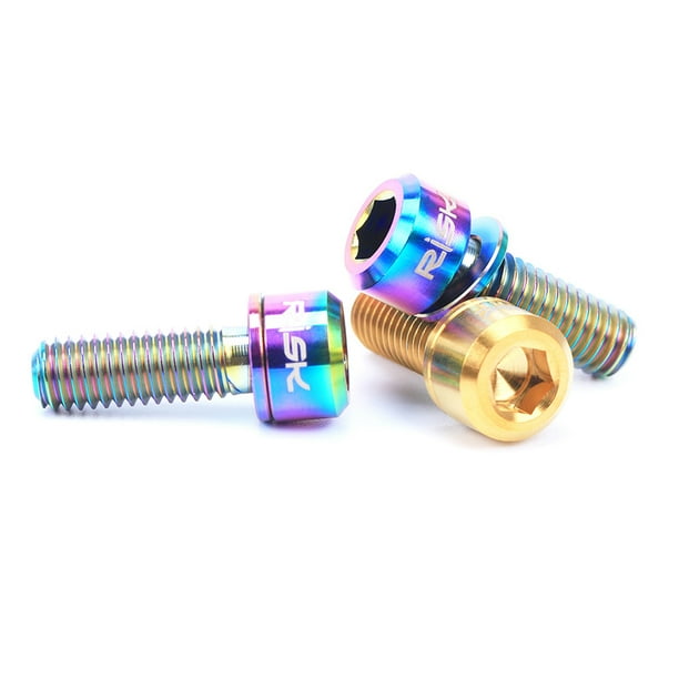 Titanium bolts clearance mtb