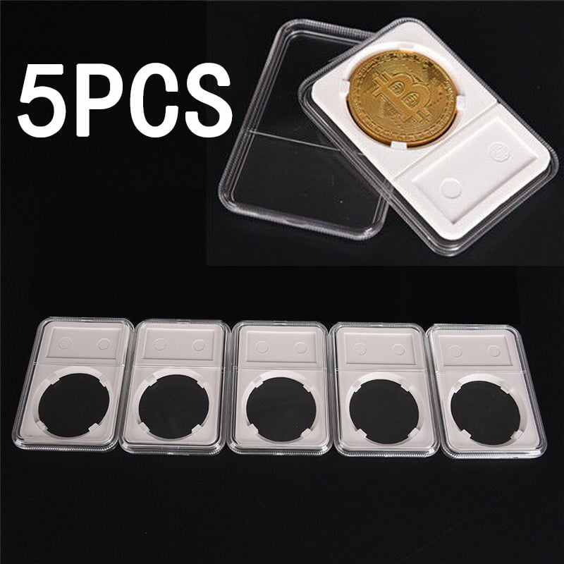 5 NGC Storage Boxes Holds 20 Slabbed Coins each Brand New In Boxes 