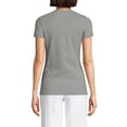 thumbnail image 2 of Lands' End Women's Cotton Rib T-shirt, 2 of 3