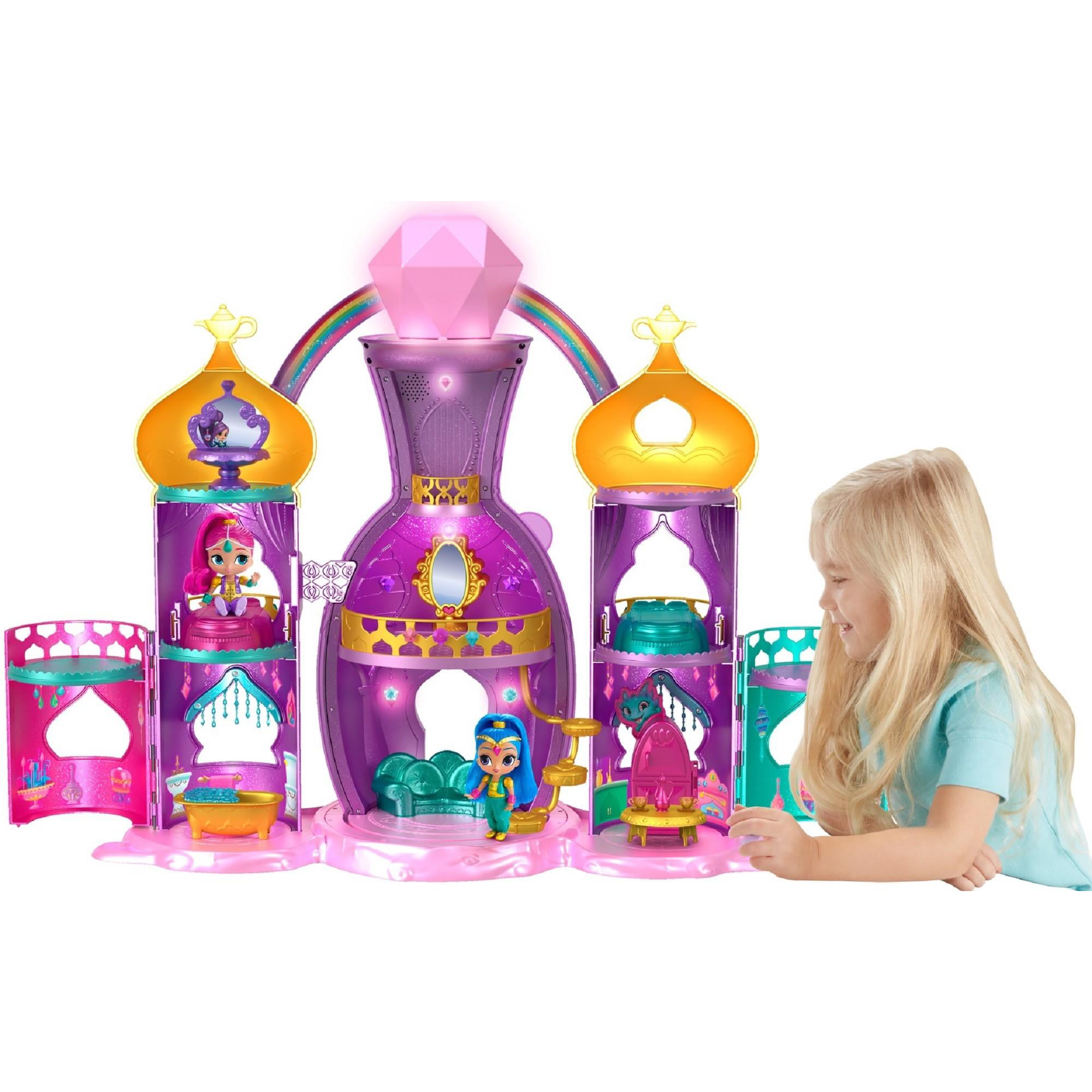shimmer and shine magical light up genie palace