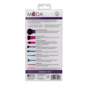 Moda Brush Ultimate Face 8pc Makeup Brush Kit