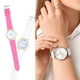 thumbnail image 5 of Correas de reloj de cuero genuino marrón de 20 mm con hebilla dorada para hombres y mujeres, 5 of 6