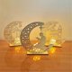 thumbnail image 3 of Wooden Crafts Ornament Lamp Middle East Festival Eid Decorative Lamp Moon Led Decorative Lamps, E, 3 of 5