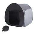 thumbnail image 1 of DYNWAVECA Sensory Tent for Kids Calm Down Corner Black Foldable Play and Relax Instant Travel Popup Blackout Tent Playroom for Barbecue Small Arched, 1 of 9