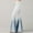 Blue, variant on Babysbule Pants for Women Fashion Women's High Waist Loose Pocket Lace-Up Flared Pants Stretch Cow Jeans Pants