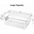 thumbnail image 6 of Stackable Chest Freezer Baskets Organizer Bins, Metal Wire Baskets Pantry Organizer Produce Baskets with Tag Slot for Snacks Vegetables and Fruits, 6 of 6