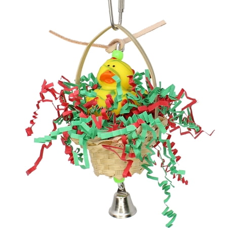 3577 Christmas Twinkle Duck Yellow Basket