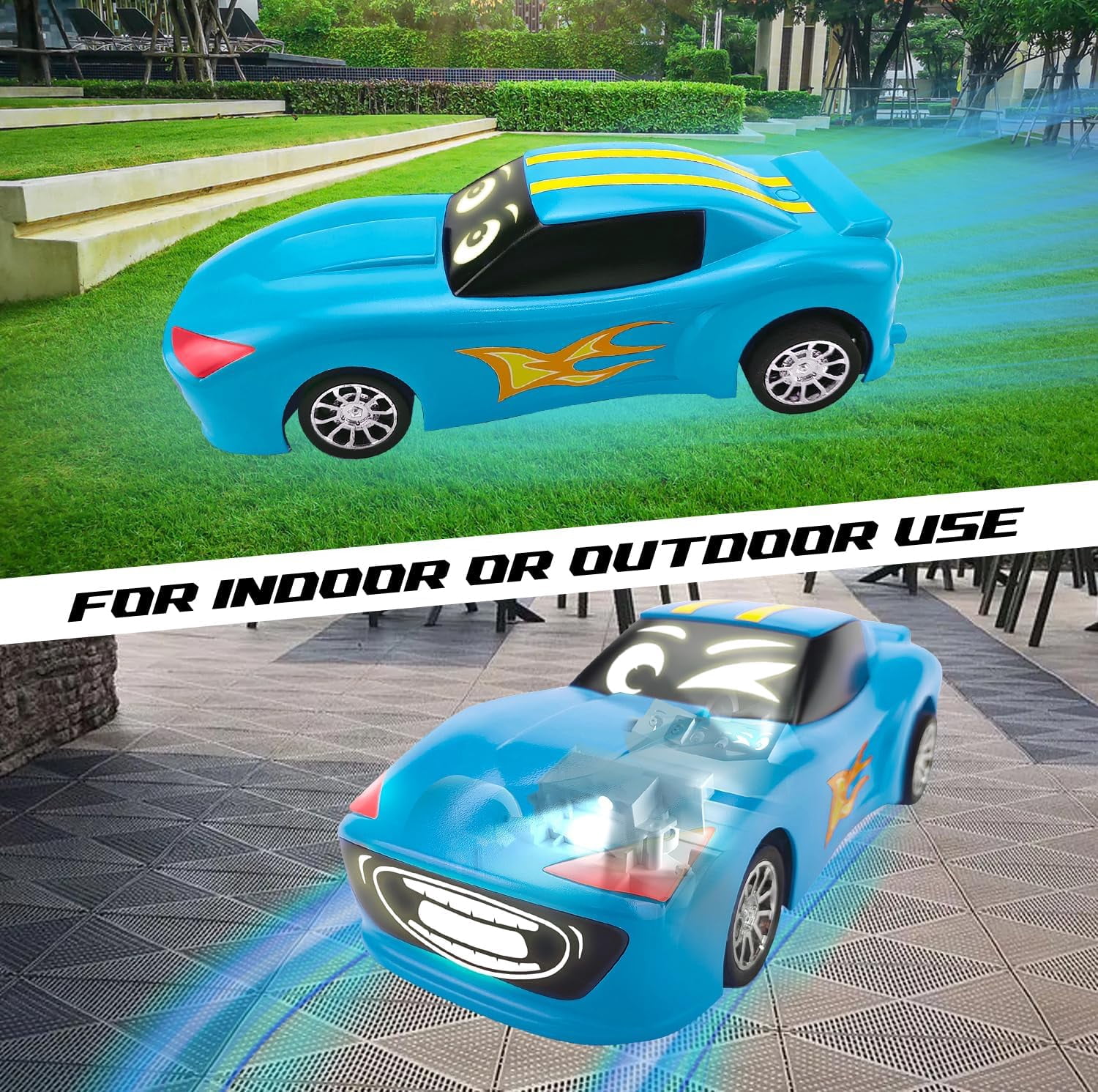 ANIMAT3D CarToons Flash Drive RC Race car