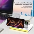 thumbnail image 6 of XGFHYJEH Charging Station, Wireless Charging Station, Charging Station for Multiple Devices, Wireless Charging, 15W 3 in 1 Charging Station, Wireless Charge, for Android, Iphone, Apple, Samsung, Ipad, 6 of 6