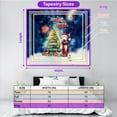 thumbnail image 5 of Merry Christmas and Happy New Year Santa Bull Terrier Holiday Xmas Winter 2025 Tapestry Bully Dog Lovers Gifts Idea Wall Hanging Backdrop Home Decor - 00024, 5 of 5